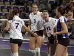 NU won its first match of the Wildcat Classic against Villanova, 3-0.