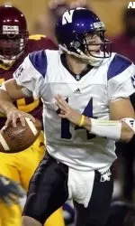 Quarterback Brett Basanez leads the Wildcats against Ohio State Saturday night.