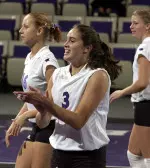 Fifth-year senior Leah Delcourt's return to the line up strengthens the 'Cats defense.