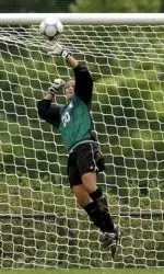 Whitney Jones recorded the 14th shutout of her career in the win over Indiana Friday.