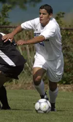 Gerardo Alvarez scored his first goal of the season against Penn State.