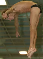 Sophomore Ryan Mcintosh won the 1- and 3-meter diving events Thursday at No. 25 Wisconsin.