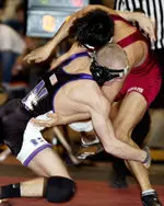 Ryan Lang took home the 141 lbs. crown at the Michigan State Open.