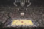 Conseco Fieldhouse is located in the heart of downtown Indianapolis.