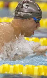 Mike Alexandrov swam at the European Short Course Championships last weekend.