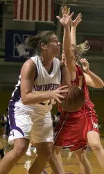 Sophomore Melissa Miller tallied a career-high 15 points on Wednesday against Western Michigan.