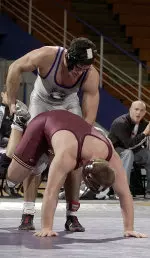 Junior Matt Delguyd has advanced to the quarterfinals of the NCAA Championships.