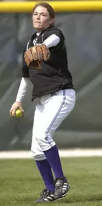 Jessica Miller hit her first career home run Thursday against St. Mary's.