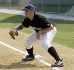 Luke Sundheim was 1-for-2 in Sunday's 3-0 loss to Penn State.