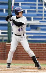 Anthony Wycklendt was 2-for-4 with a homer in NU's 8-6 win over Bradley.