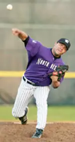 Sophomore pitcher Bobby Ferla