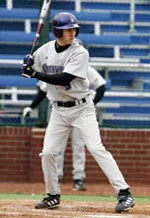 Jon Mikrut was 5-for-7 with four RBI in NU's 18-6 win Tuesday afternoon.