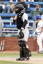Catcher Pat McMahon leads the Big Ten with a .435 batting average.