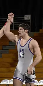 Big Ten wrestling champion Matt Delguyd is also Academic All-Big Ten.