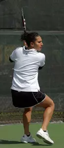 Sophomore Alexis Prousis hasn't lost a singles match in three months, winning 19-straight during that time.