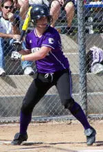 Sophomore Megan Hinck notched her second-pinch hit single of the season in the seventh inning Saturday against Notre Dame to help stoke NU's comeback attempt.