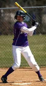 Senior Erin Mobley ripped a two-RBI double in Sunday's second game against Notre Dame.