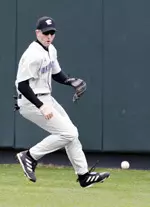Sophomore Max Mann hit four home runs in 2005.
