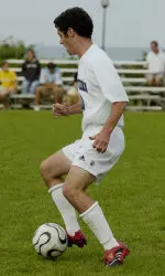 Freshman Carl Pett leads the Big Ten with eight assists this season.