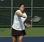 Junior Alexis Conill will play in a singles final Sunday.
