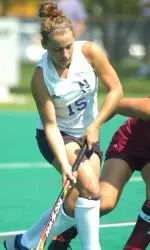 Sophomore Alex Quinn scored NU's only goal against Iowa on Sunday.