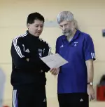 Laurie Schiller (right) improved his overall record to 893-396 in 28-plus seasons as the head coach.