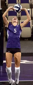 Volleyball junior Stephanie Jurivich is a three-time Academic All-Big Ten honoree, and a first-team <i>ESPN The Magazine</i> Academic All-District selection.