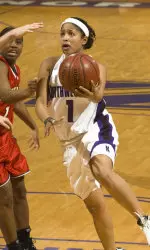 Sophomore Nadia Bibbs and the Wildcats visit Penn State and Minnesota for the final week of the 2005-06 regular season.