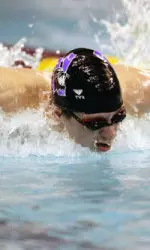 Sophomore Kyle Bubolz won his second-consecutive Big Ten 100 fly championship Friday night.