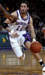 Mohamed Hachad scored 19 points in the Feb. 18 game in Columbus.