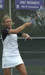 Georgia Rose has been named Big Ten Athlete of the Week.