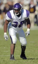 Senior Nick Roach leads a young but talented bunch of linebackers.