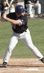 Tony Vercelli came in to pinch hit and tallied Northwestern's lone RBI Friday afternoon versus Penn State.