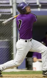 Pat McMahon was 3-for-4 with three RBI in NU's 5-4 Tuesday loss.