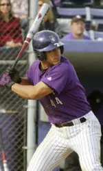 Anthony Wycklendt hit his second home run of 2006 in NU's 3-2 game two loss.