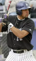 Caleb Fields hit his fifth home run in NU's 6-2 game two loss.