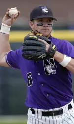 Jake Owens was 2-for-4 and scored a run in NU's 8-3 loss to Michigan.