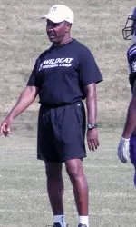 Assistant head coach/defensive backs coach Jerry Brown.