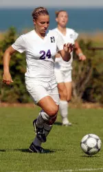 Junior Kelsey Hans scored a goal for the 'Cats