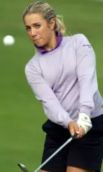 Brittany Johnston carded rounds of 75 and 73 and Saturday.