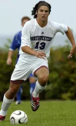 Brad North notched his fourth goal of the season late in the second period.