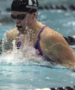 Jessie Bailis won the 50 free during Friday's romp over Marshall.