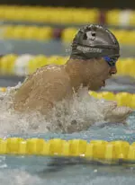 Mike Alexandrov won Outstanding Swimmer of the <i>Dallas Morning News</i> Classic.