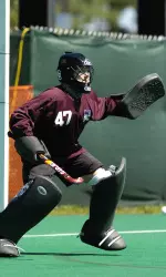 Goalkeeper Emily Kyle is one of three Wildcats hailing from California