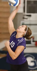 Senior Lindsay Anderson had a team-best 26.5 points in Friday's win over No. 13 Minnesota.