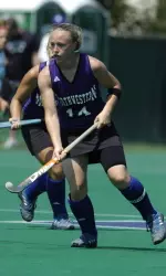 In her final home game at Lakeside Field, senior Amanda Care laid out making a defensive save for the 'Cats to keep the score tied in the final minutes.