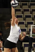 Senior Lindsay Anderson was the lone Wildcat with double-digit kills Saturday night at Minnesota.