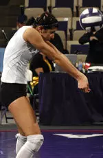 Senior Courtnie Paulus now has 1,003 career digs.