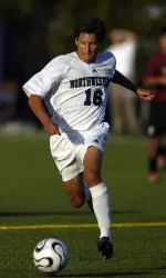 Piero Bellizzi was honored as the Big Ten Freshman of the Year.