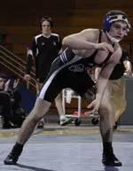 Brandon Precin was one of three Wildcats to win his weight class at the Eastern Michigan Open.